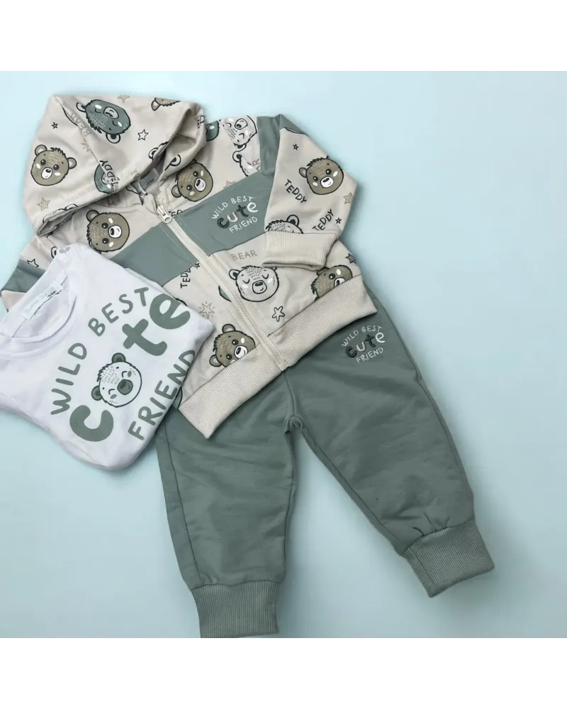 Completo Cotone Neonato 3/24 Mesi - SWEET JUNIOR