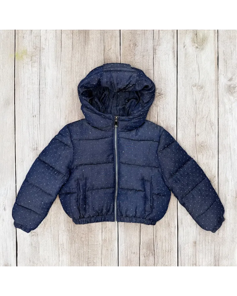 Giubbotto Piumino Brillantini Bambina 4/14 Anni YOYO S.