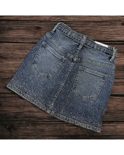 Gonna Brillantini Bambina 4/14 Anni Y-CELIN