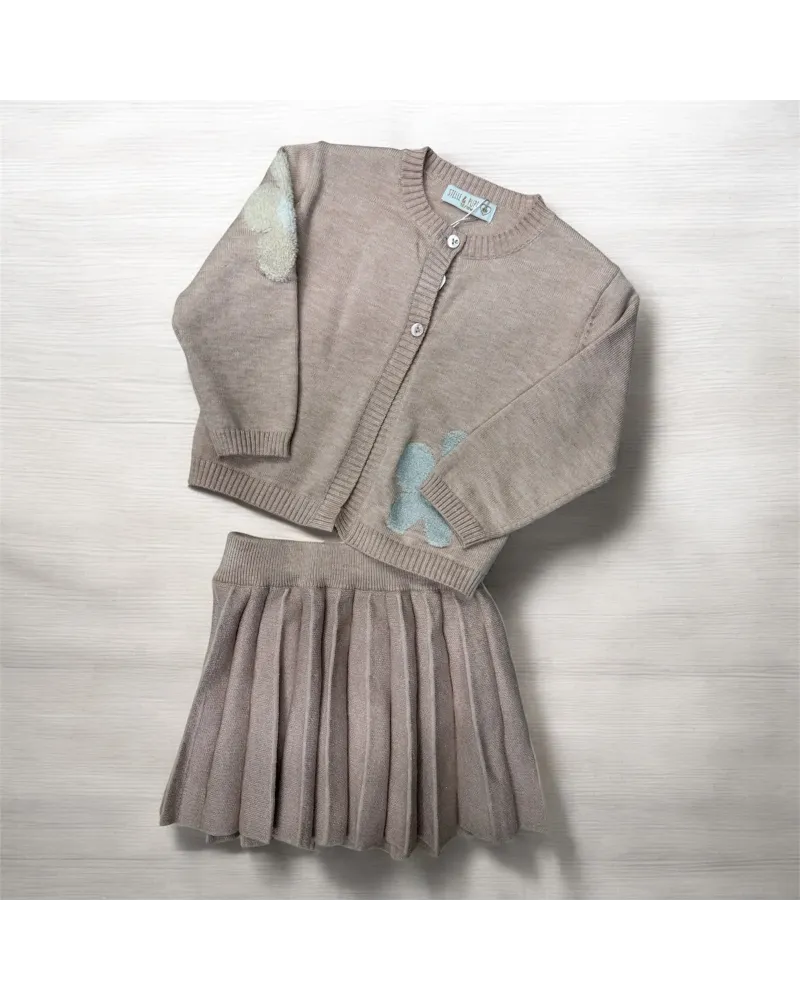 Completo Neonata 3/18 Mesi STELLE E PUPI