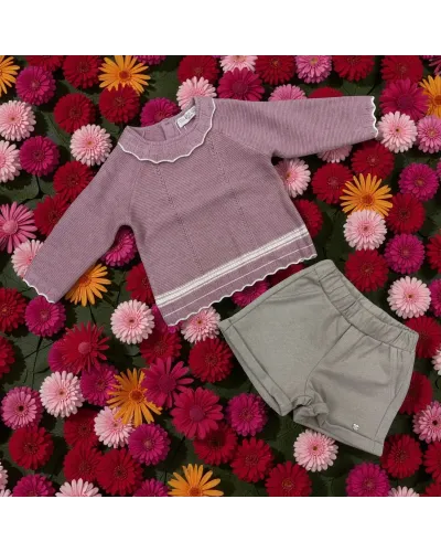 Completo Neonata 3/18 Mesi STELLE E PUPI