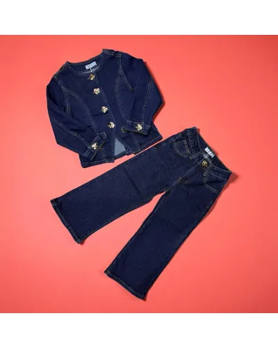 Completo Jeans Bambina / Ragazza 4/14 Anni YOYO S.