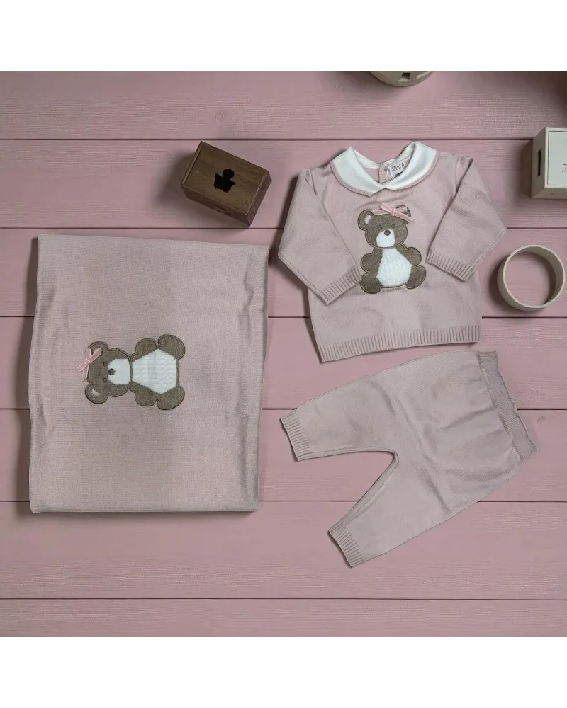 Set Nascita Neonata 0/3 Mesi STELLE E PUPI