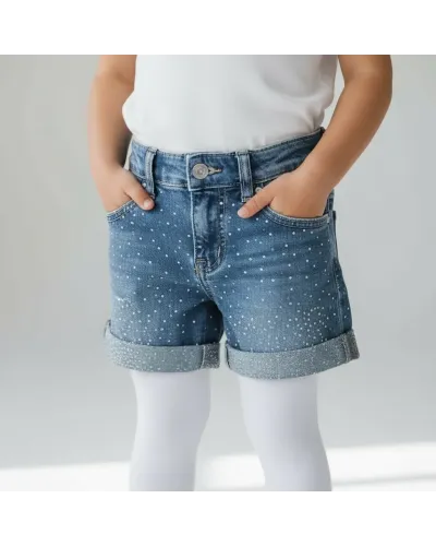 Pantaloncini Brillantini Neonata 12/36 Mesi Y-CELIN