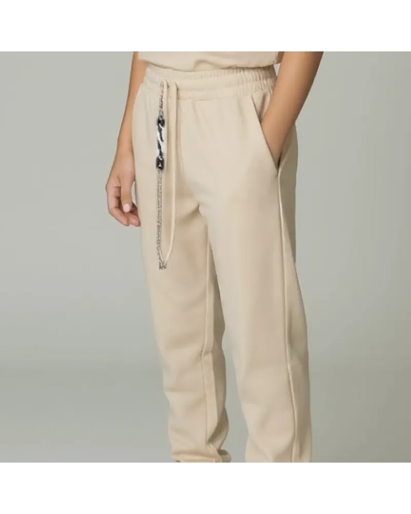 Pantaloni Elastico Bambino / Ragazzo 4/14 Anni ITALY MODA