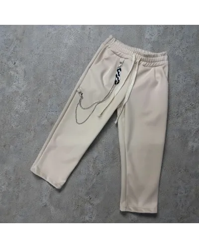 Pantaloni Elastico Bambino / Ragazzo 4/14 Anni ITALY MODA