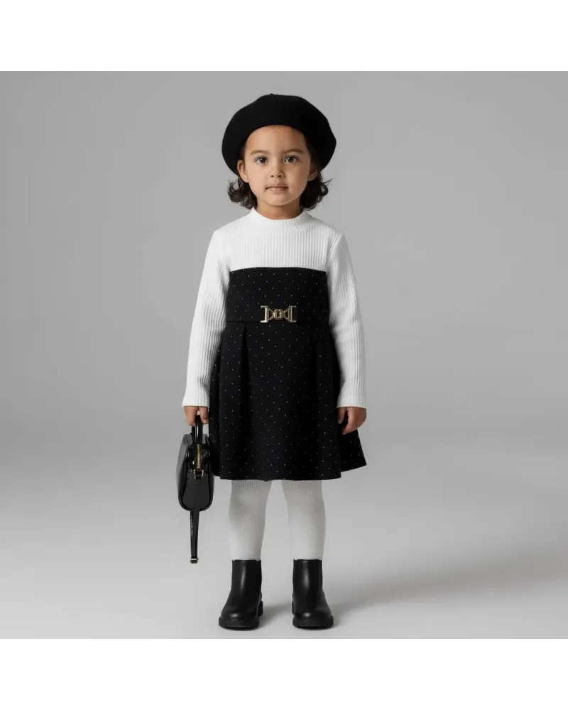 Vestitino Brillantini Neonata 12/36 Mesi ICEY