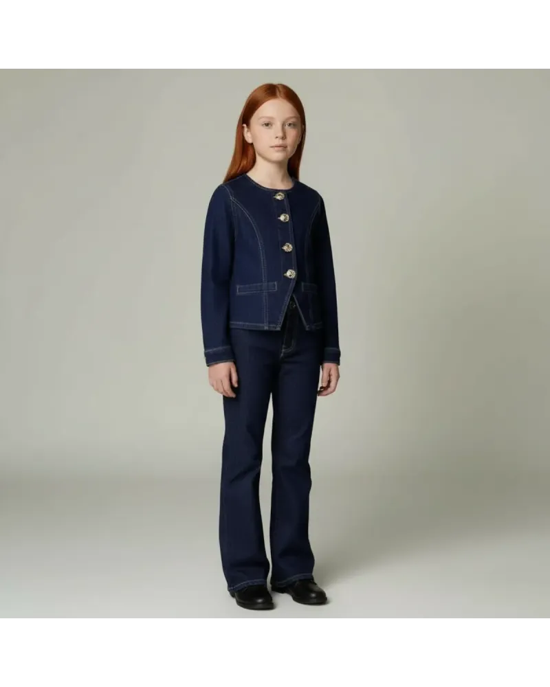 Completo Jeans Bambina / Ragazza 4/14 Anni YOYO S.