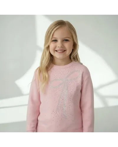 Maglione Brillantini Bambina 4/12 Anni MISS BRUM