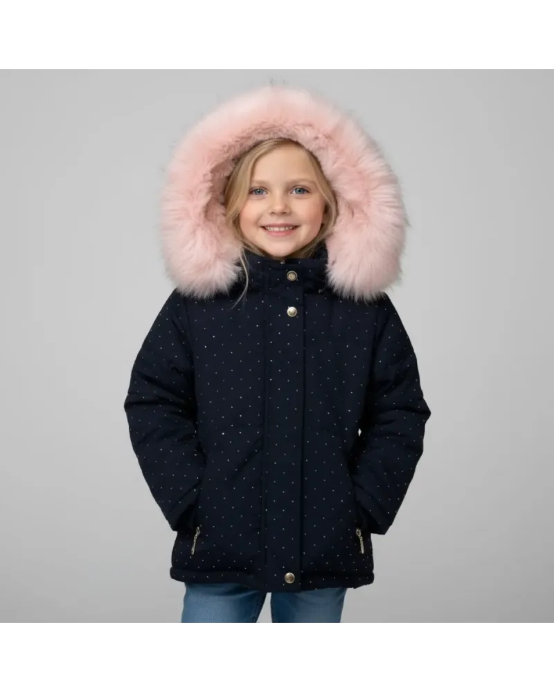 Giubbotto Brillantini Bambina 4/14 Anni SMAGIRL