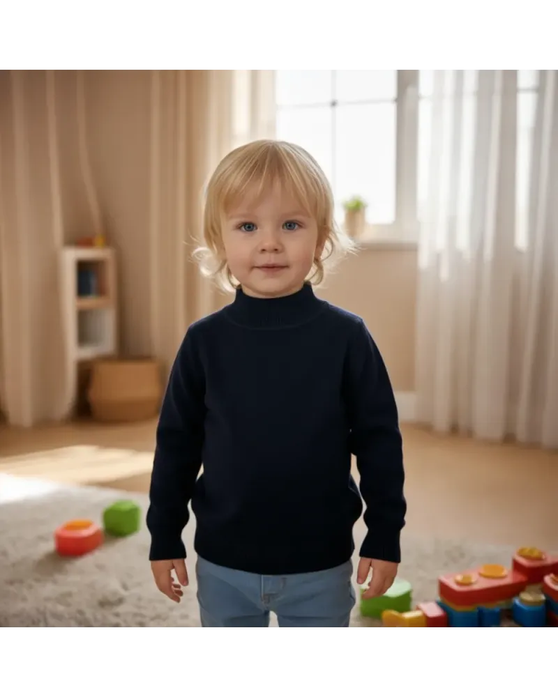 Lupetto mezzocollo Neonato 12/36 Mesi - Best Kid's Comodo e Morbido