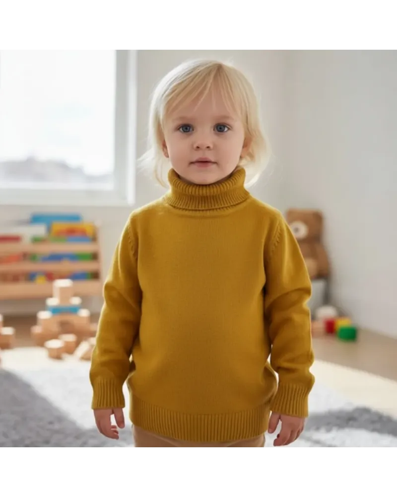 Maglioncino Dolcevita Neonato 12/36 Mesi BEST KID'S