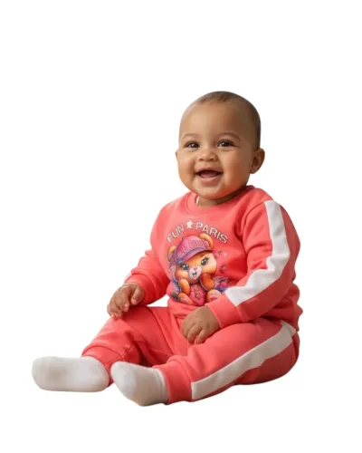 Tuta 3/12 Mesi Neonata FUN PARIS