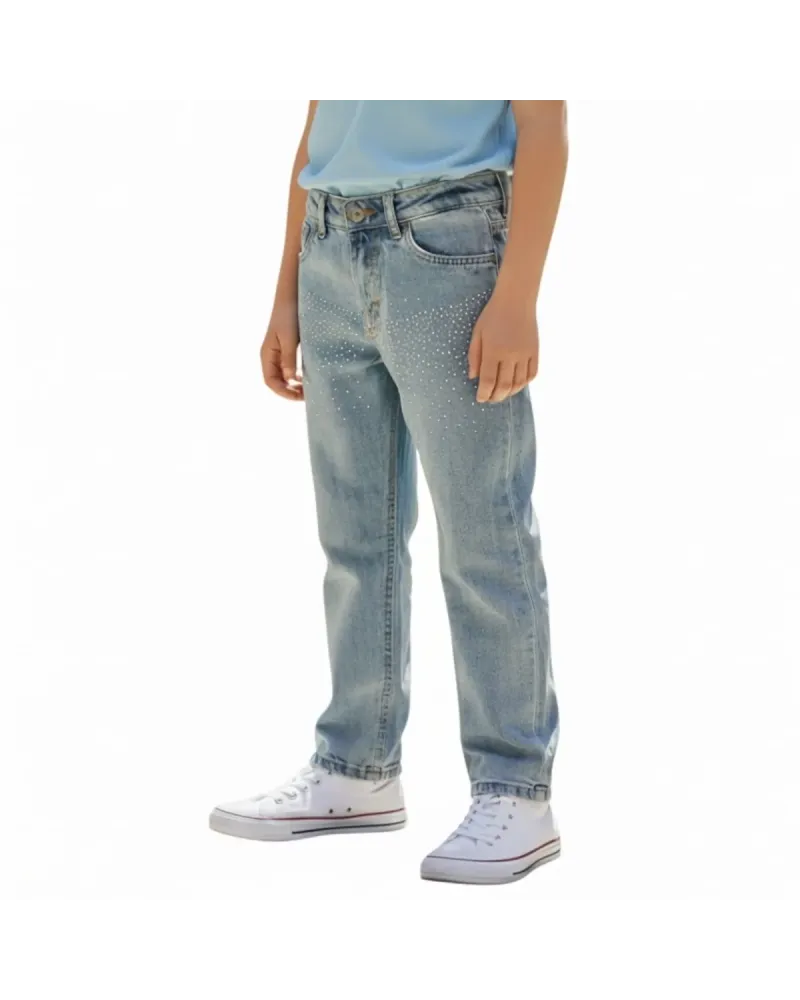 Jeans Strass 4/16 Anni Bambino / Ragazzo VICTORGI