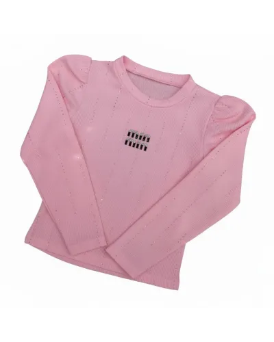 Maglia Brillantini Neonata/Bambina 4/14 Anni NEW COLLECTION